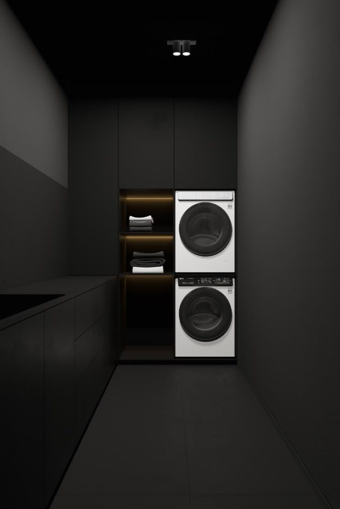 طراحی داخلی ماشین لباس شویی