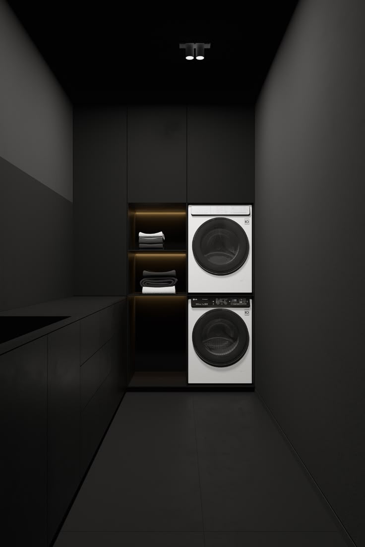 طراحی داخلی ماشین لباس شویی